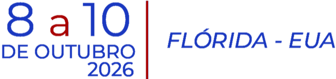 8 a 10 de Outubro 2026 — Flórida, EUA